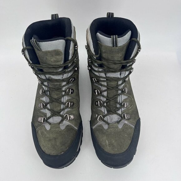 Mountain Warehouse Excursion Men Size 13 Waterproof Boots Vibram Gray 034428 - Picture 4 of 12